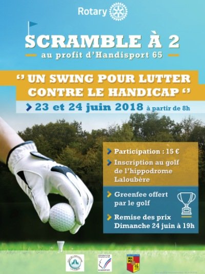 Tournoi de golf Rotary-Handisport